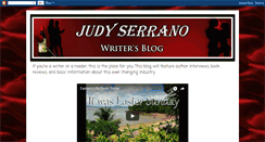 Desktop Screenshot of judyserranoauthor.com